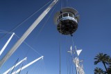 The Bigo: the panoramic elevator designed by architect Renzo Piano.